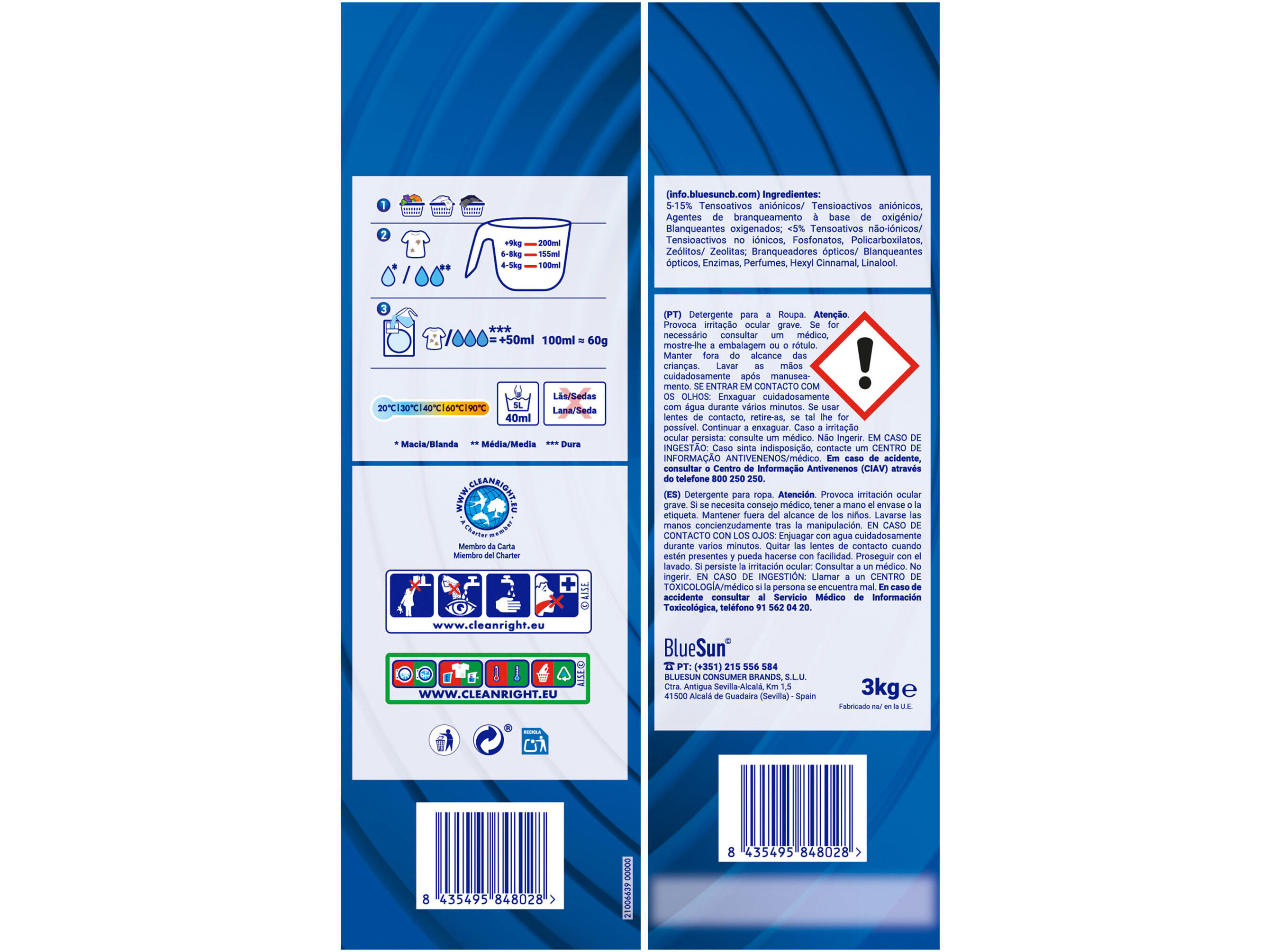 DET. ROUPA M&Aacute;Q. P&Oacute; A+ ULTRA BRANCO 50D image number 1