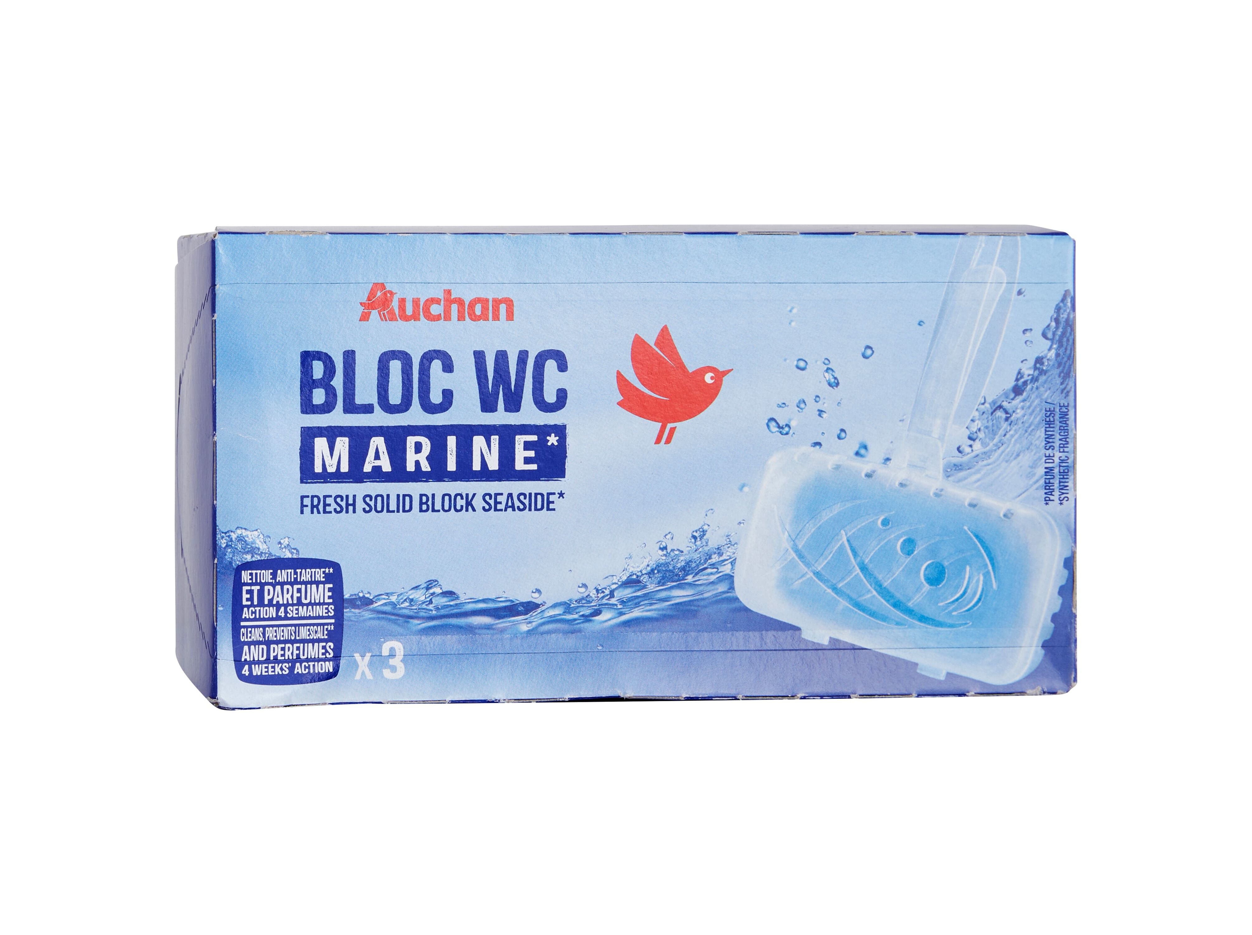 BLOCO WC AUCHAN FRESCURA 3UN image number 1