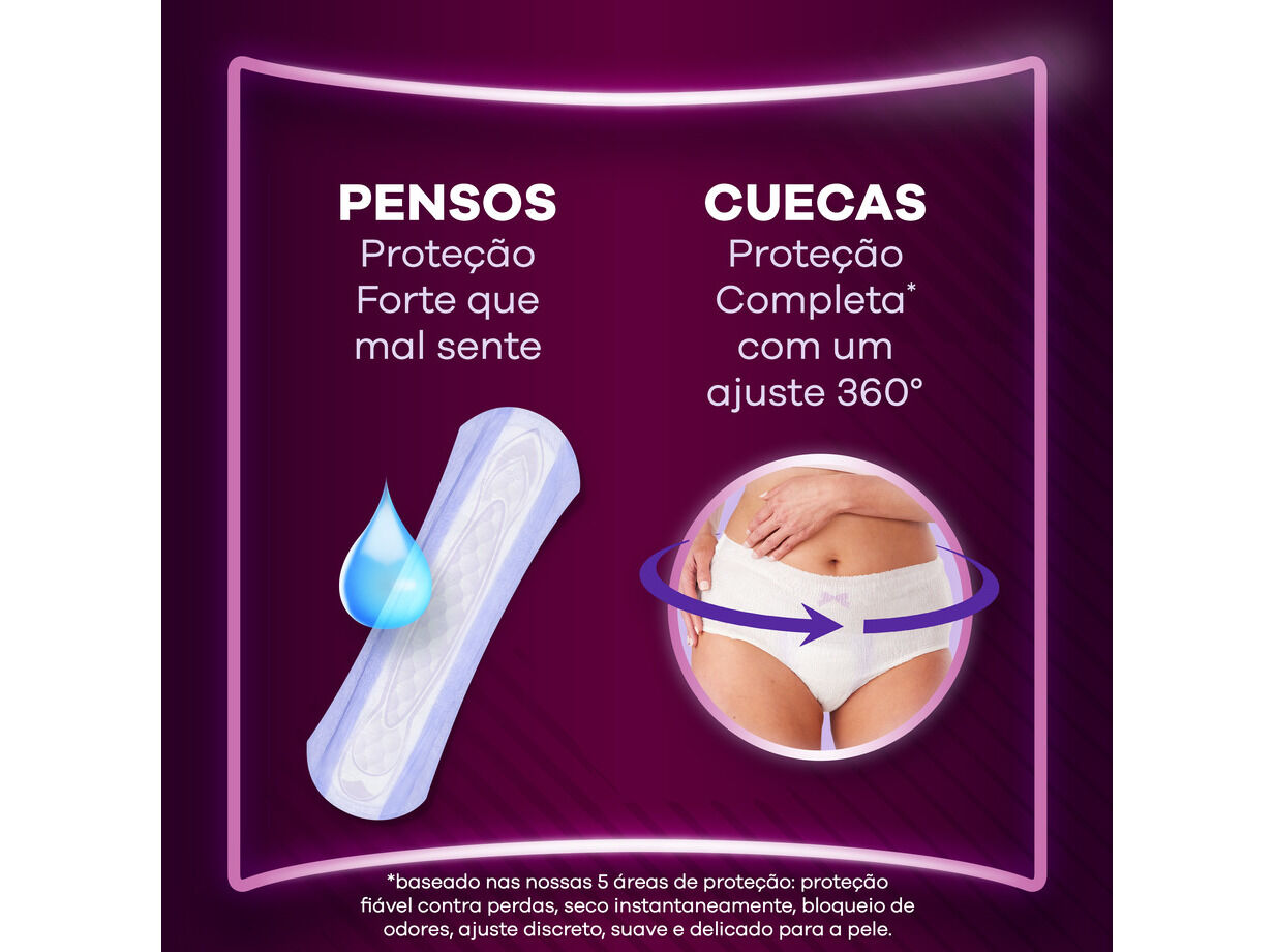 PENSOS INCONTIN&Ecirc;NCIA MAXI NOITE AUSONIA DISCREET 12 UN image number 5