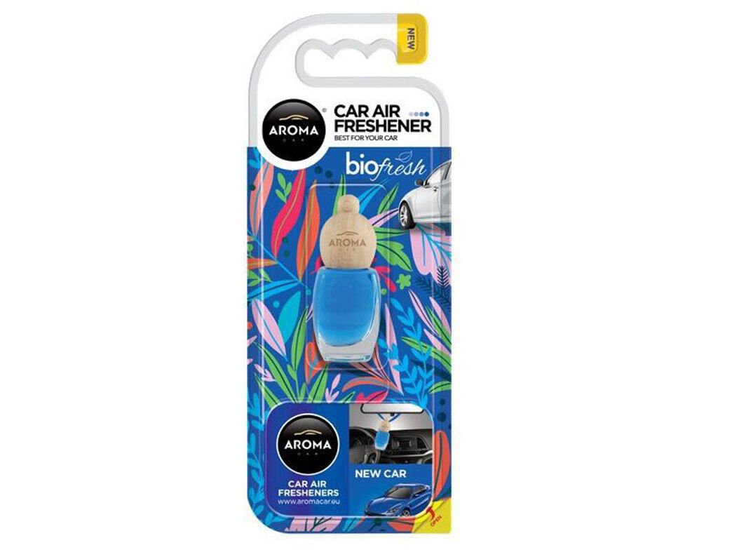 AMBIENTADORES AUTO AROMA CAR AZUL 8ML image number 0