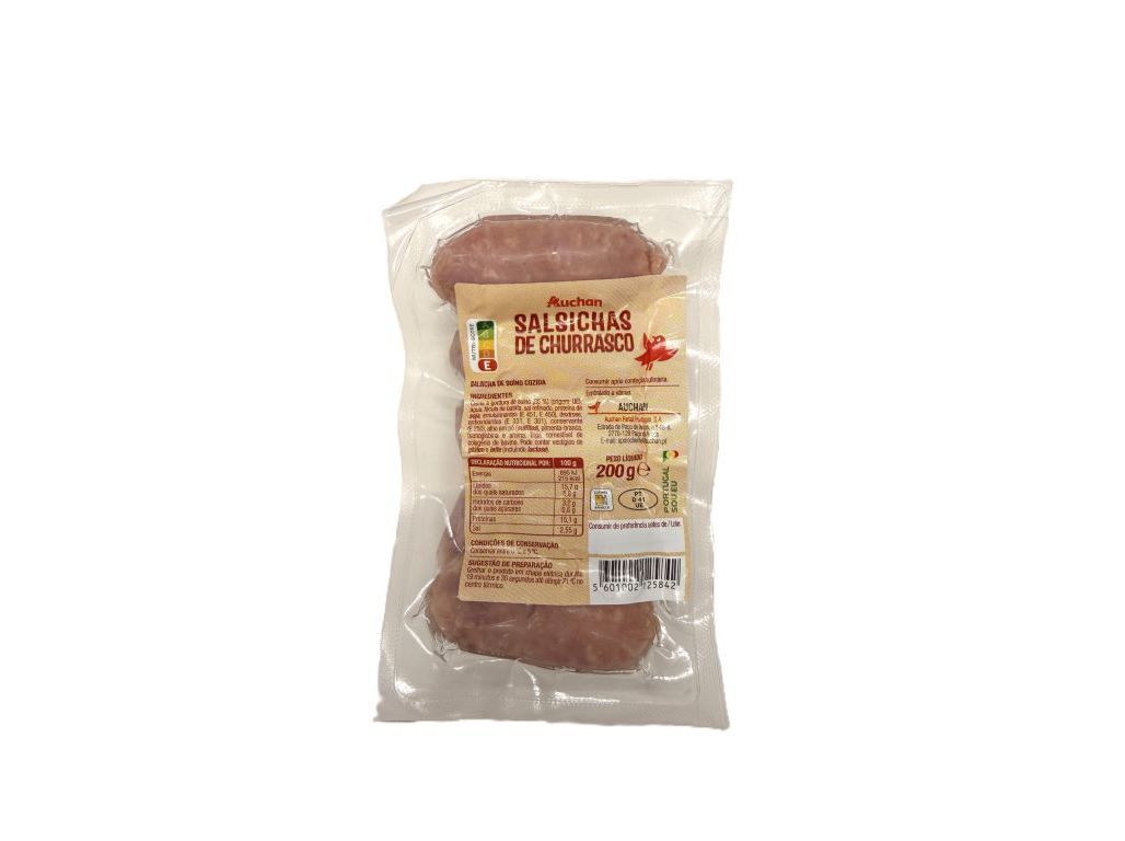 SALSICHA CHURRASCO AUCHAN 200 G