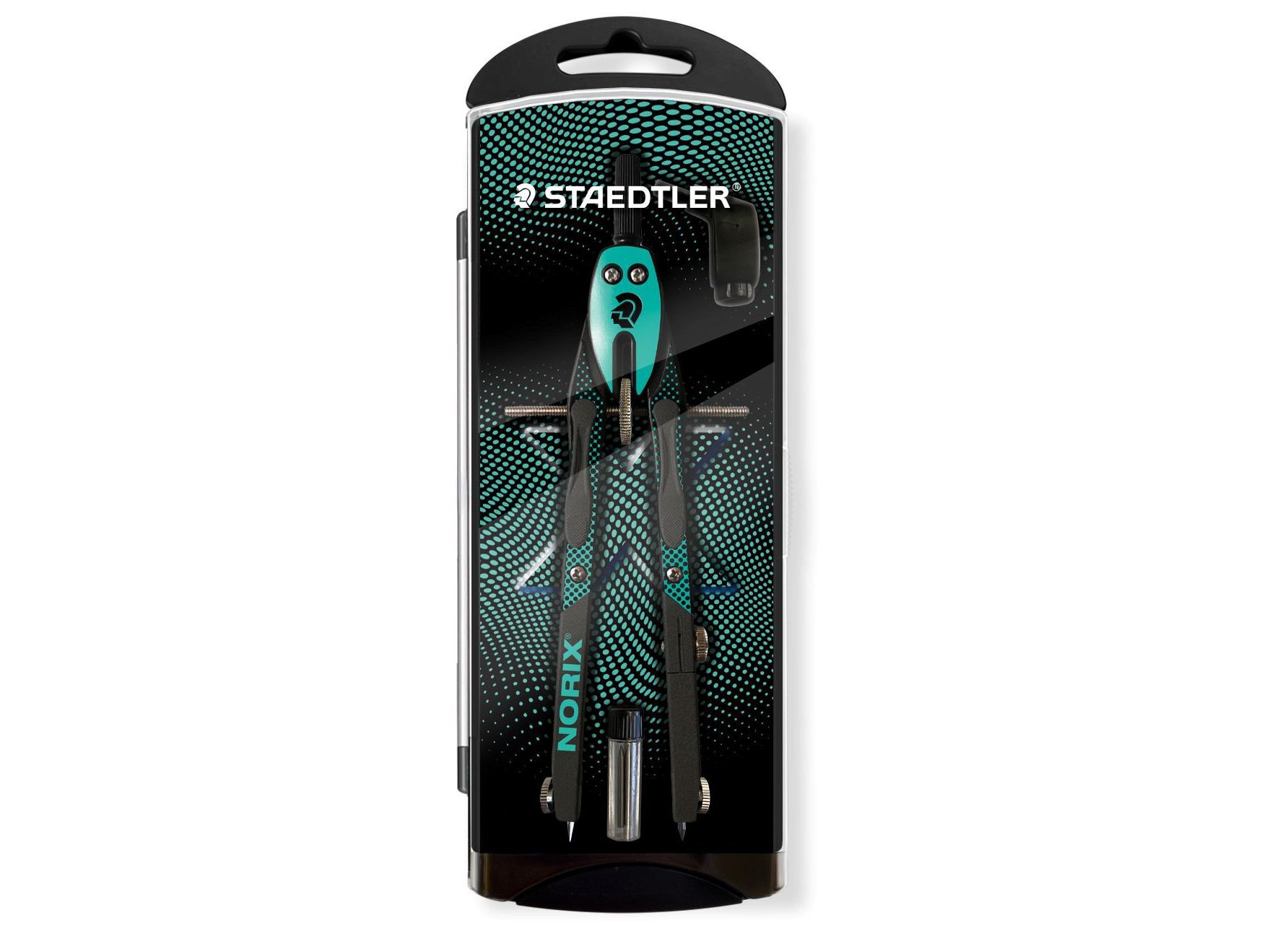 COMPASSO PRECIS&Atilde;O STAEDTLER NORIX + MINAS E ADAPTADOR UNIVERSAL