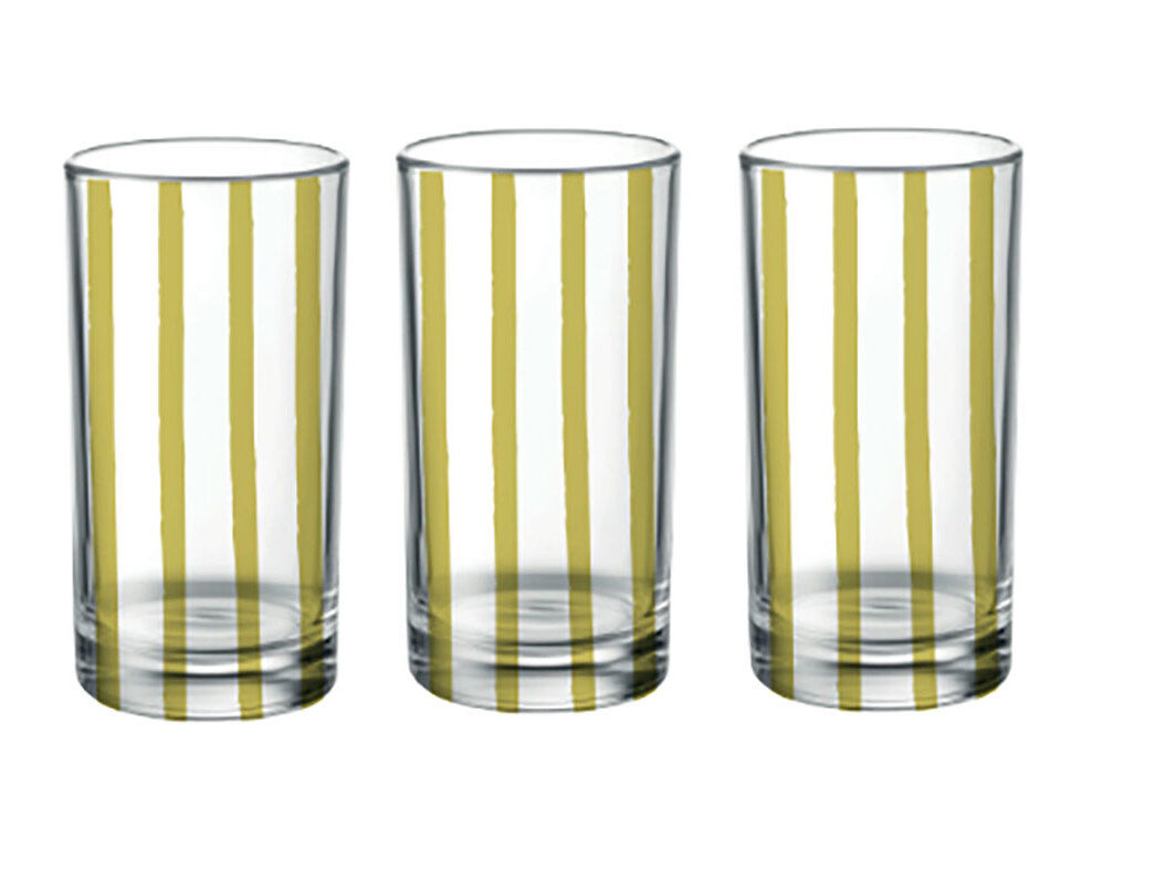 CONJ 3 COPOS VIDRO ACTUEL RISCAS 30CL P4