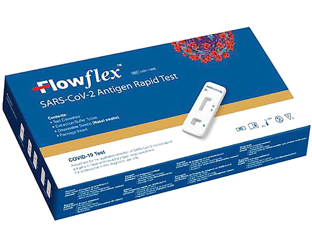 TESTE RAPIDO FLOWFLEX ANTIG&Eacute;NIO COVID 19