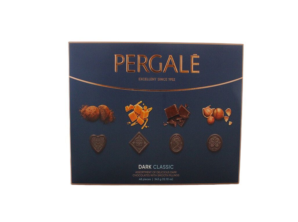 BOMBONS PERGALE CHOC.NEGRO 343G image number 0