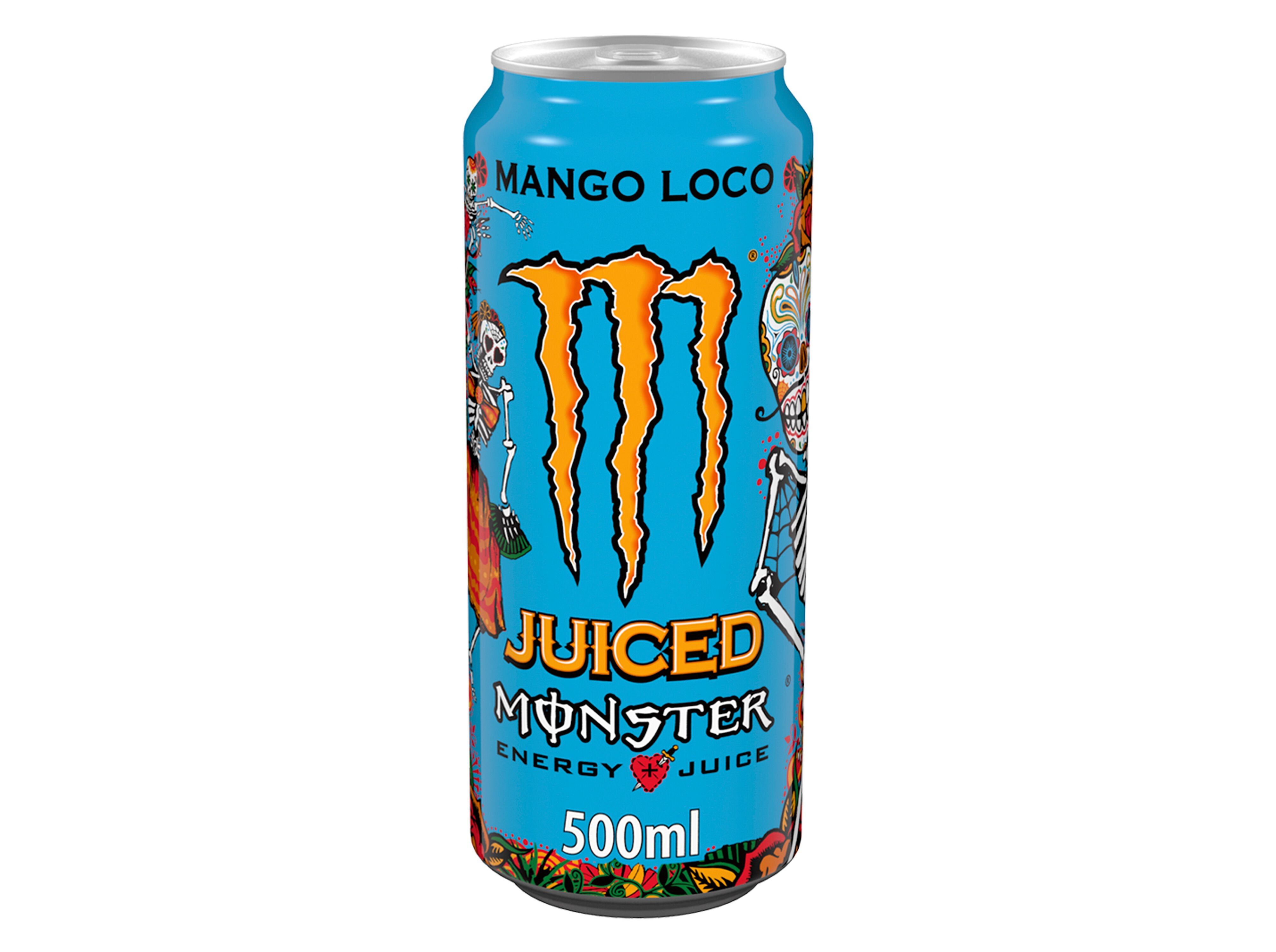 BEBIDA ENERG&Eacute;TICA MONSTER MANGO LOCO 0.5L (SDR) image number 0