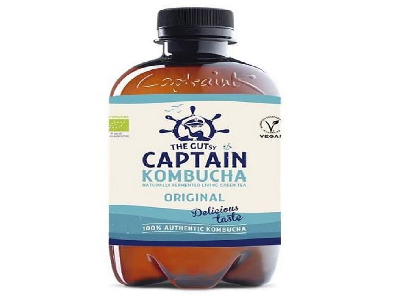KOMBUCHA THE GUTSY CAPTAIN ORIGINAL BIO 400ML image number 0