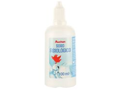 soro auchan fisiológico 100ml