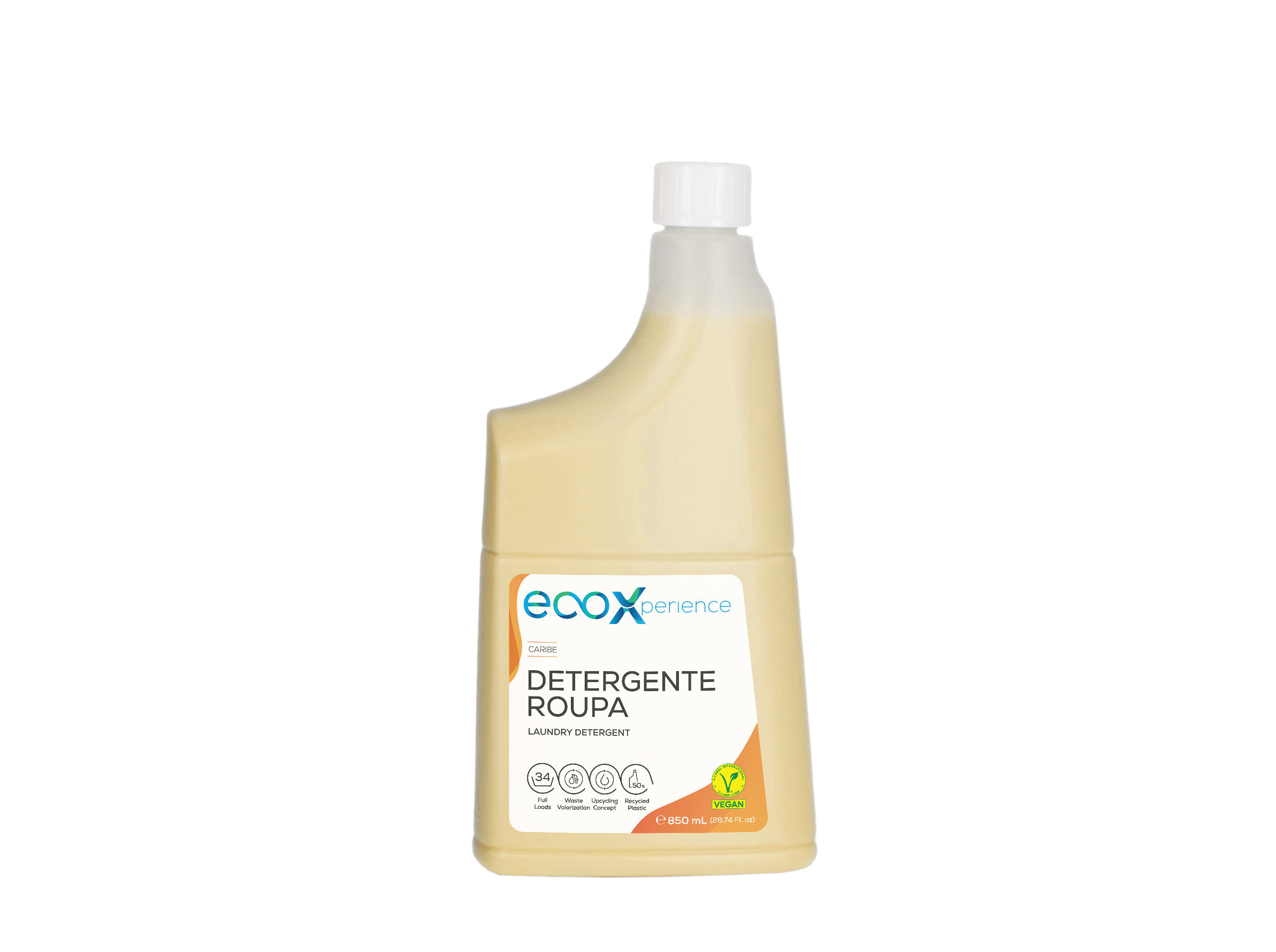 DETERGENTE ROUPA M&Aacute;QUINA ECOX CARIBE 34DOSES image number 0