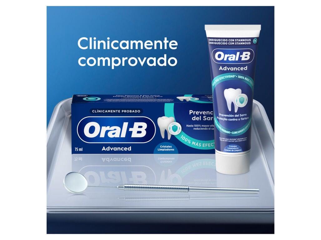 PASTA DENTIFRICA ORAL-B ADVANCED T&Aacute;RTARO 75ML image number 5