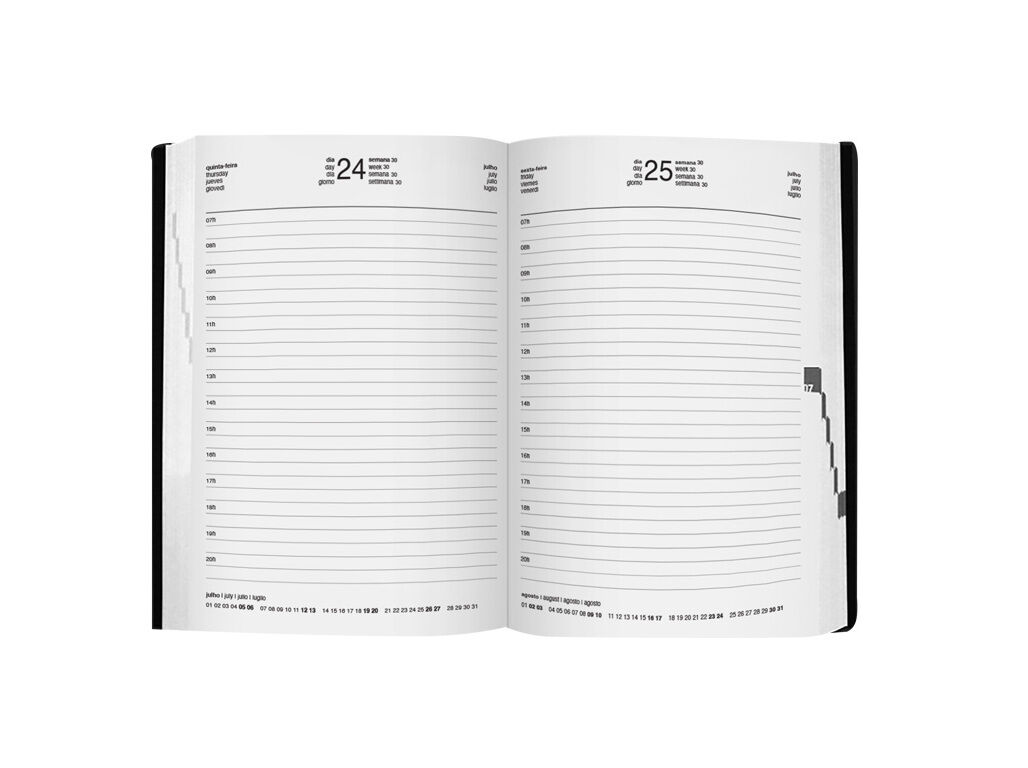 AGENDA DI&Aacute;RIA 2026 A5 MAKENOTES COSIDA ONE COLOUR HAZEL image number 6