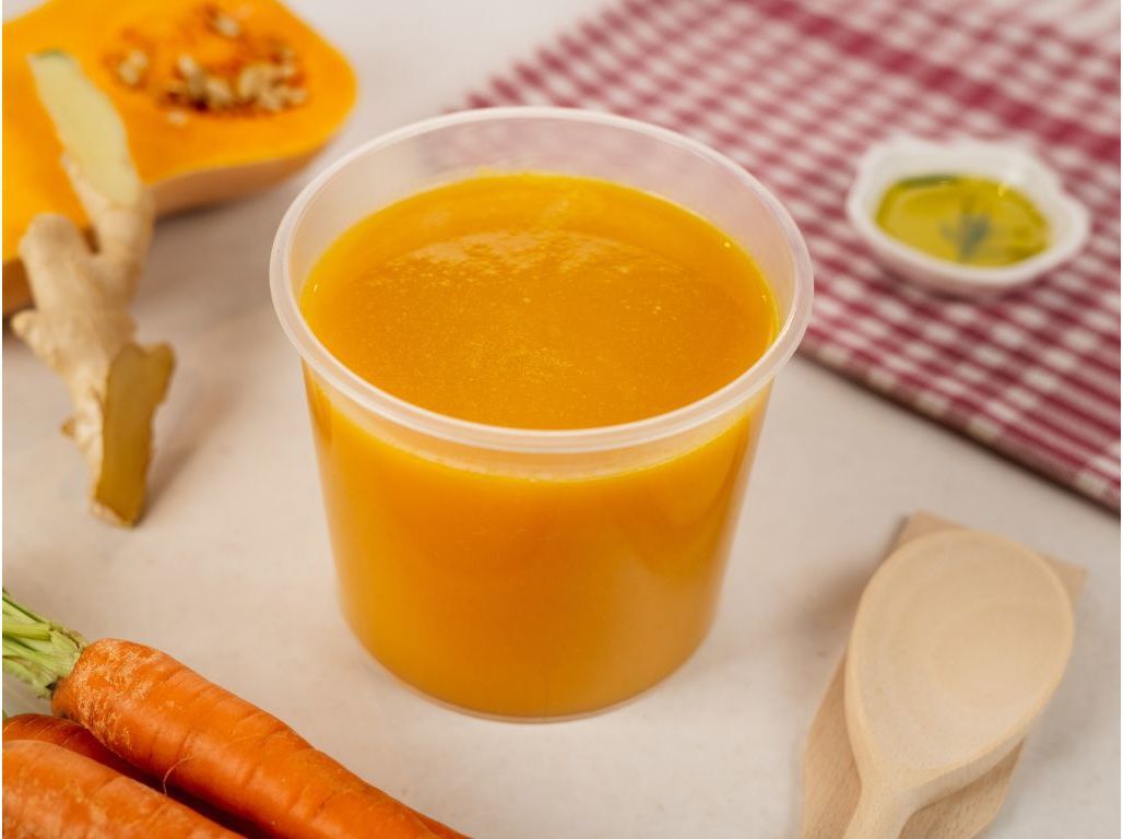 CREME DE AB&Oacute;BORA E GENGIBRE SABORES AUCHAN SEM BATATA 900 G image number 2