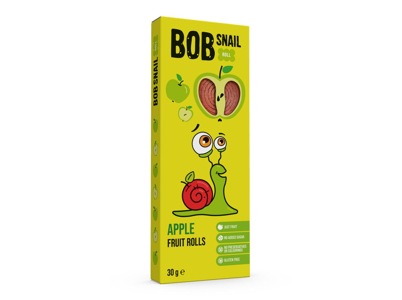 ROLINHOS DE FRUTA BOB SNAIL MA&Ccedil;&Atilde; 30 G
