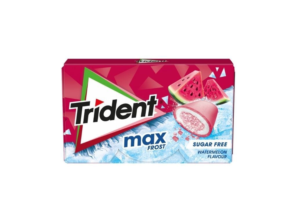 PASTILHAS TRIDENT EL&Aacute;STICAS MAX WATERMELON FROST 20G