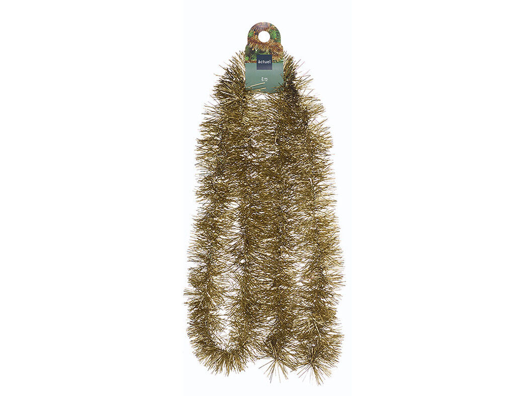 FITA &Aacute;RVORE NATAL ACTUEL DOURADA 2MX7.5CM image number 0