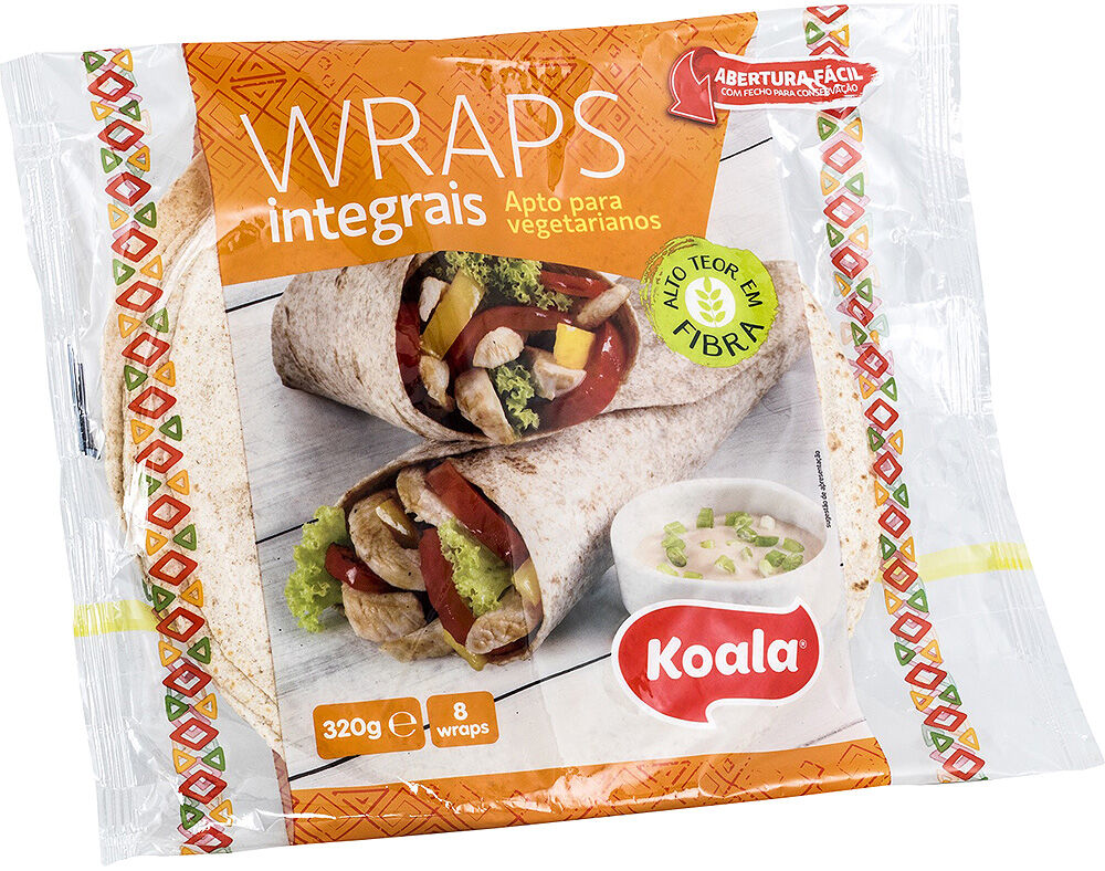 WRAP KOALA TRIGO INTEGRAL 320G