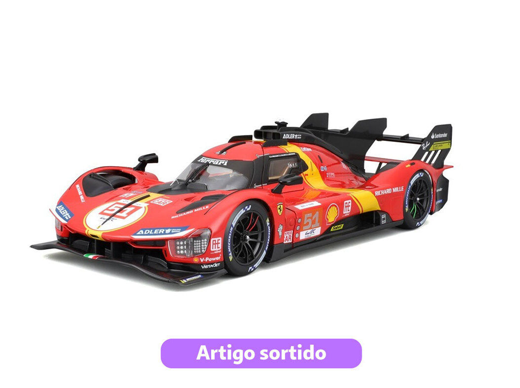 VEICULO LE MANS BURAGO 1:18 MODELOS SORTIDOS