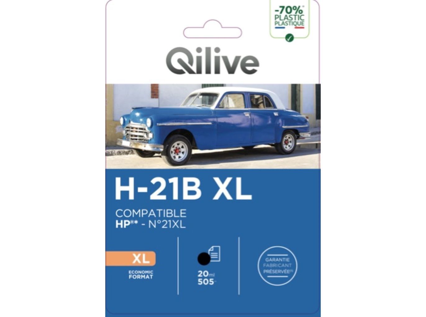 TINTEIRO QILIVE HP 21XL H-21 XL image number 0