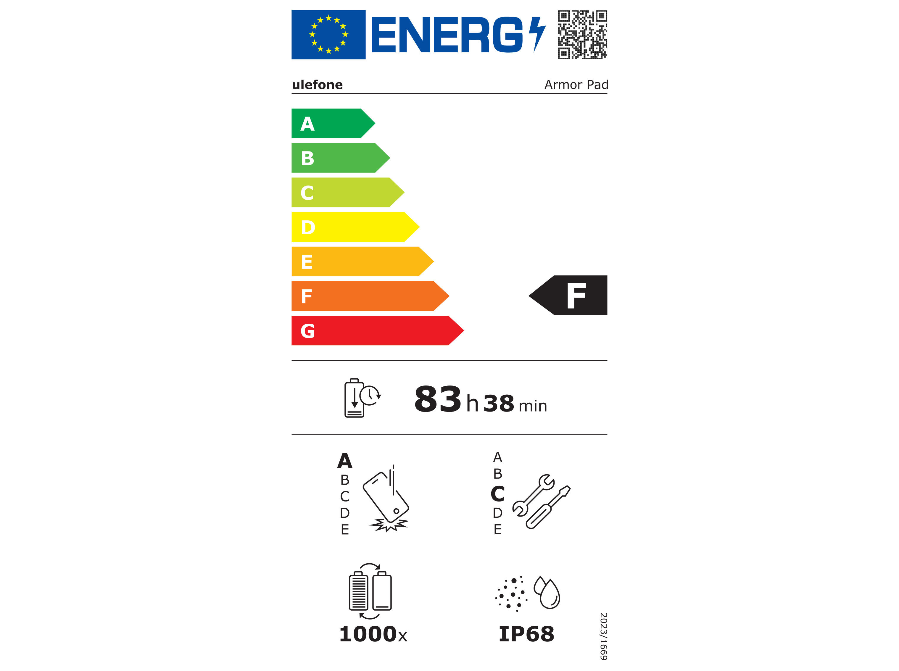 TABLET ROBUSTO ULEFONE 8'' ARMOR PAD PRETO image number 5