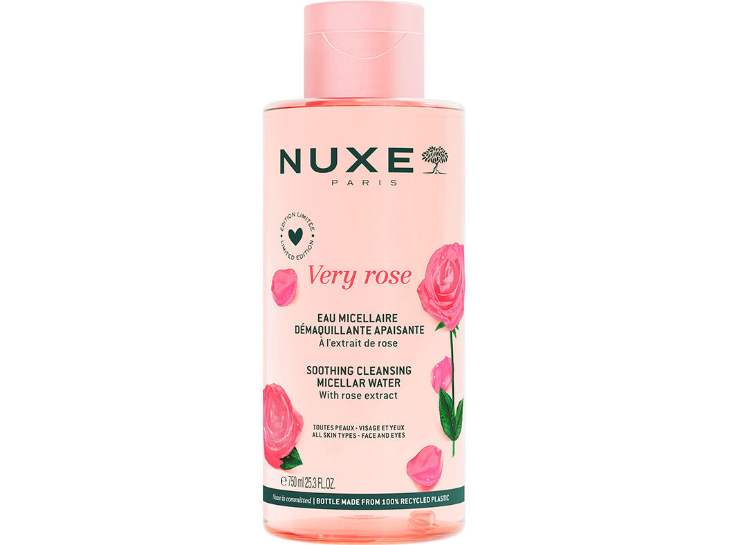 &Aacute;GUA MICELAR NUXE VERY ROSE DESMAQUILHANTE 750ML image number 0