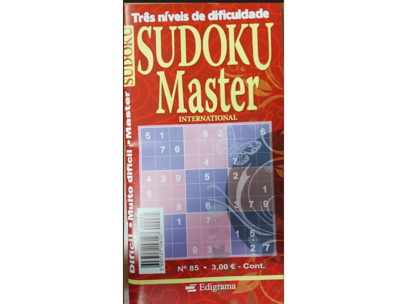 REVISTA SUDOKUS MASTER INTERNATIONAL