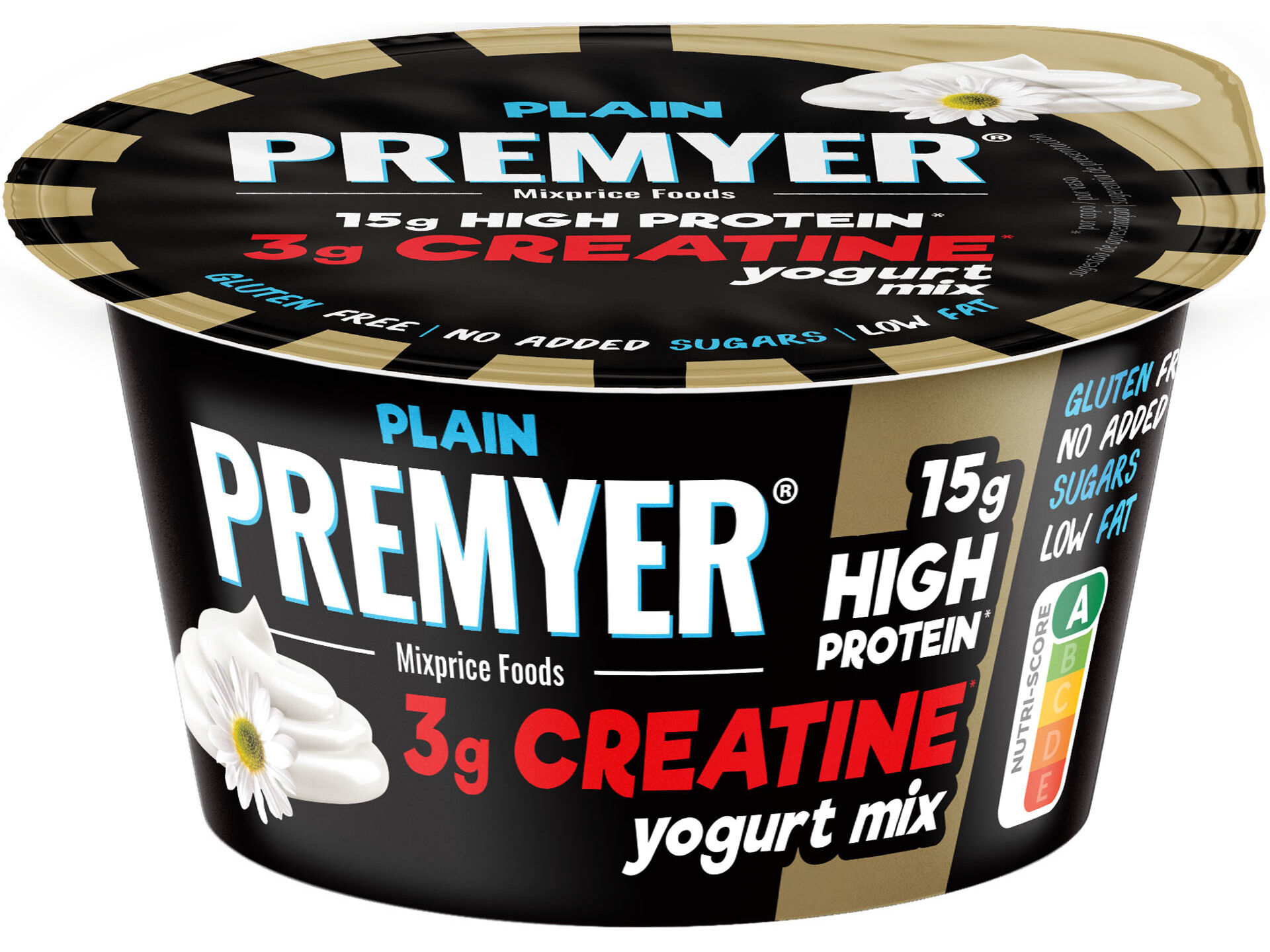 IOGURTE PROTE&Iacute;NA PREMYER NATURAL COM CREATINA 150G image number 0