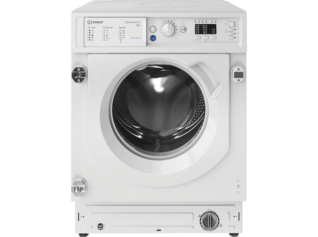 MAQUINA DE LAVAR ROUPA ENCASTRE INDESIT BI WMIL 81285EU B BRANCO 8KG 1400RPM