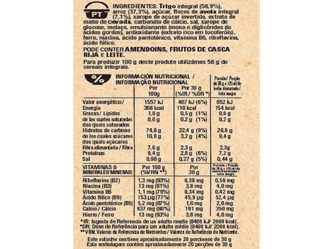 CEREAIS NESTL&Eacute; FITNESS 625G image number 1