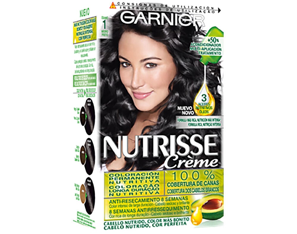 COLORA&Ccedil;&Atilde;O NUTRISSE LONGA DURA&Ccedil;&Atilde;O N&ordm; 10 PRETO REGLISSE