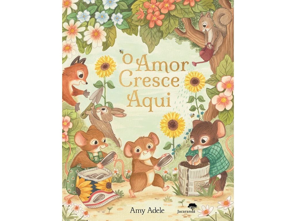 LIVRO O AMOR CRESCE AQUI DE AMY ADELE image number 0