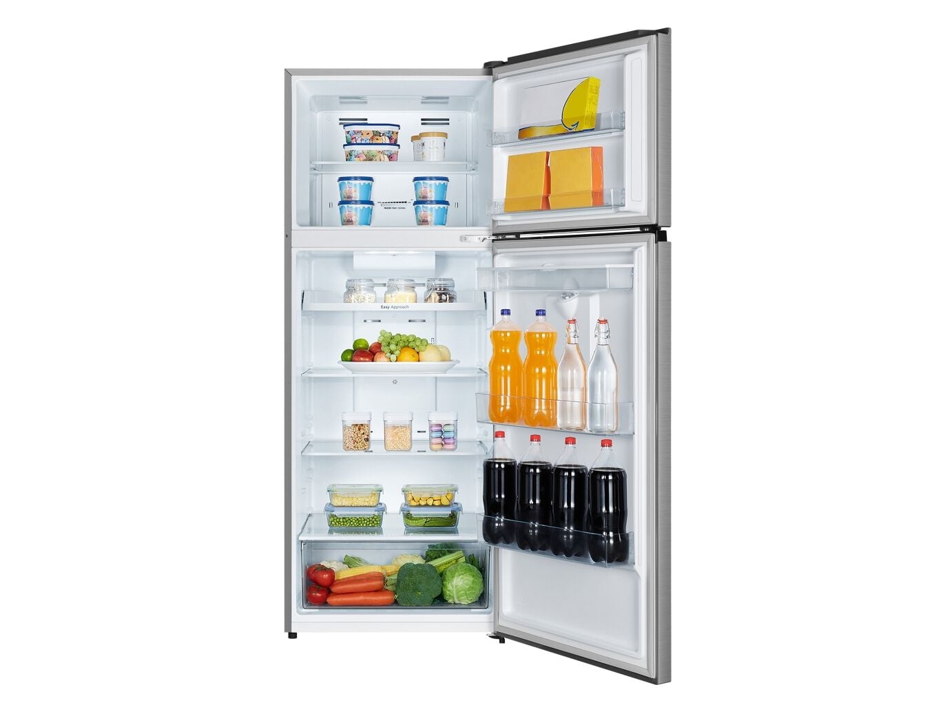 FRIGOR&Iacute;FICO 2 PORTAS HISENSE RT600N4WC2 (NO FROST E 185CM 467L LOOK INOX) image number 1