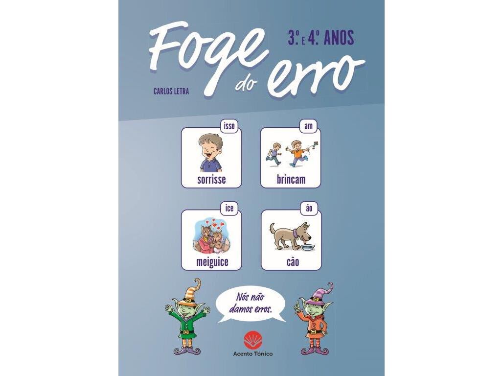 LIVRO FOGE DO ERRO - 3&ordm; E 4&ordm; ANOS image number 0