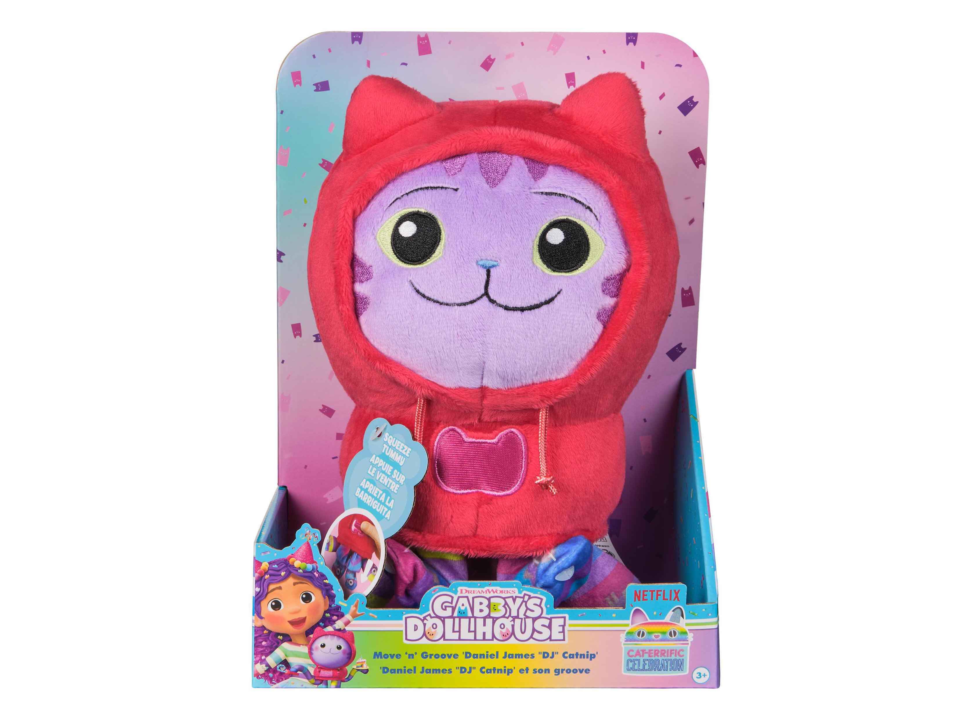 PELUCHE GABBY'S DOLLHOUSE DJ CATNIP image number 0