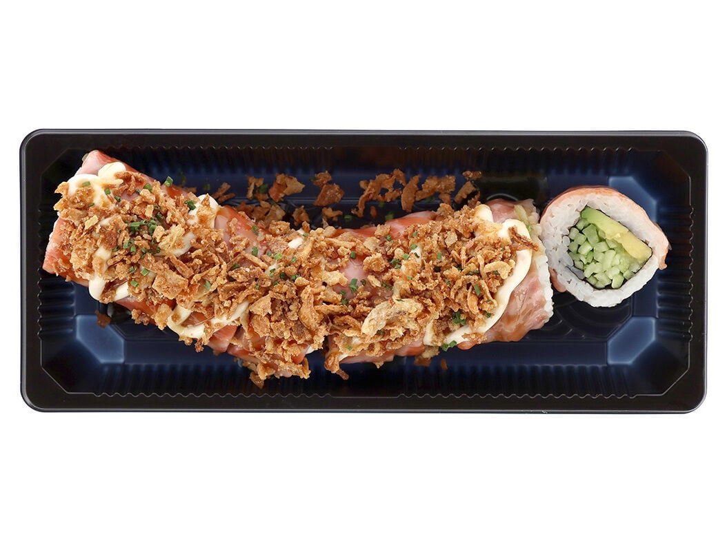 SUSHI GOURMET SALM&Atilde;O DRAG&Atilde;O CRUNCH ROLL 8UN