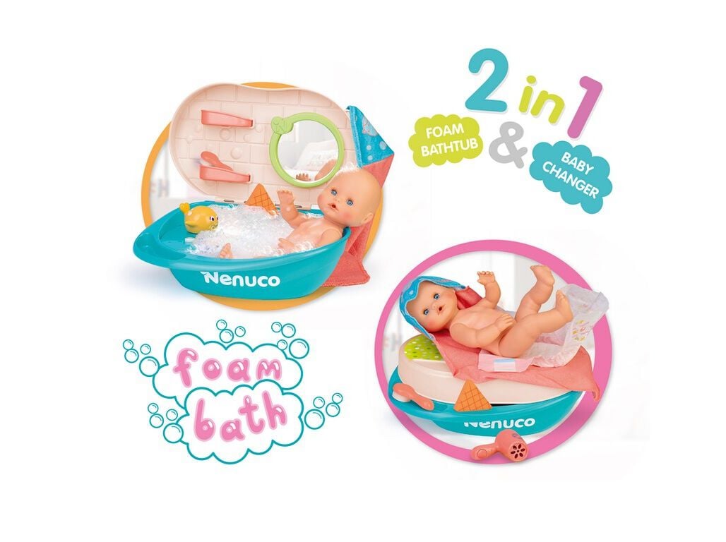 BANHO ESPUMA 2 EM 1 NENUCO image number 1