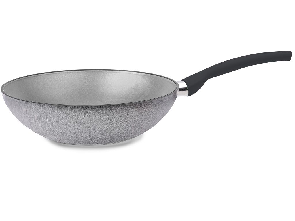 WOK COM CABO ANTIADERENTE PREMIERE CELAR ALUMINIO 28CM image number 0