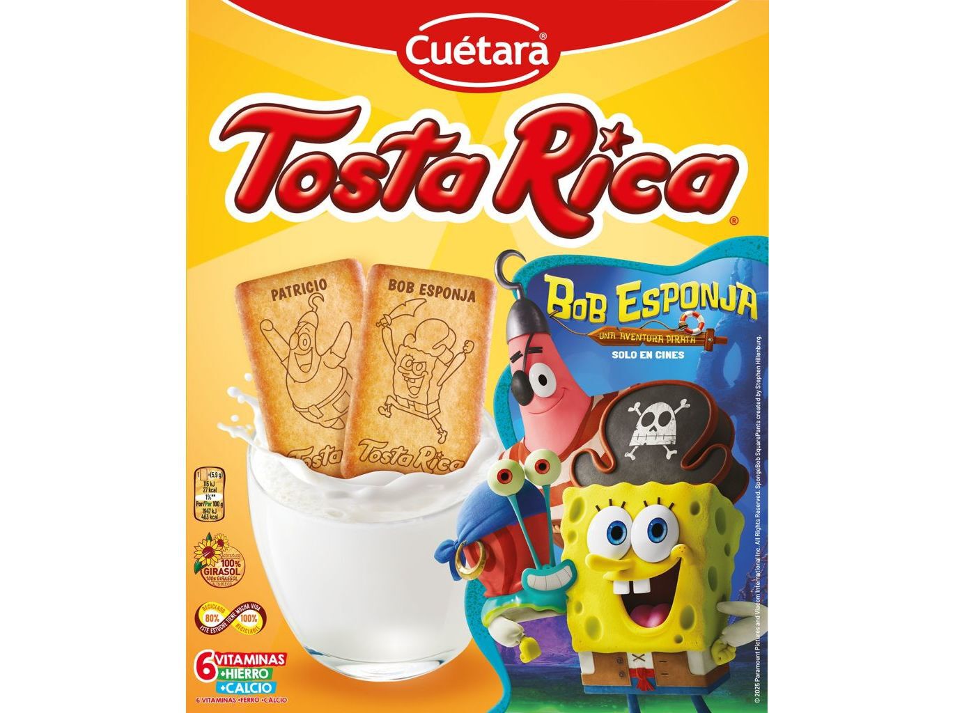 TOSTA RICA CUETERA 570G image number 0