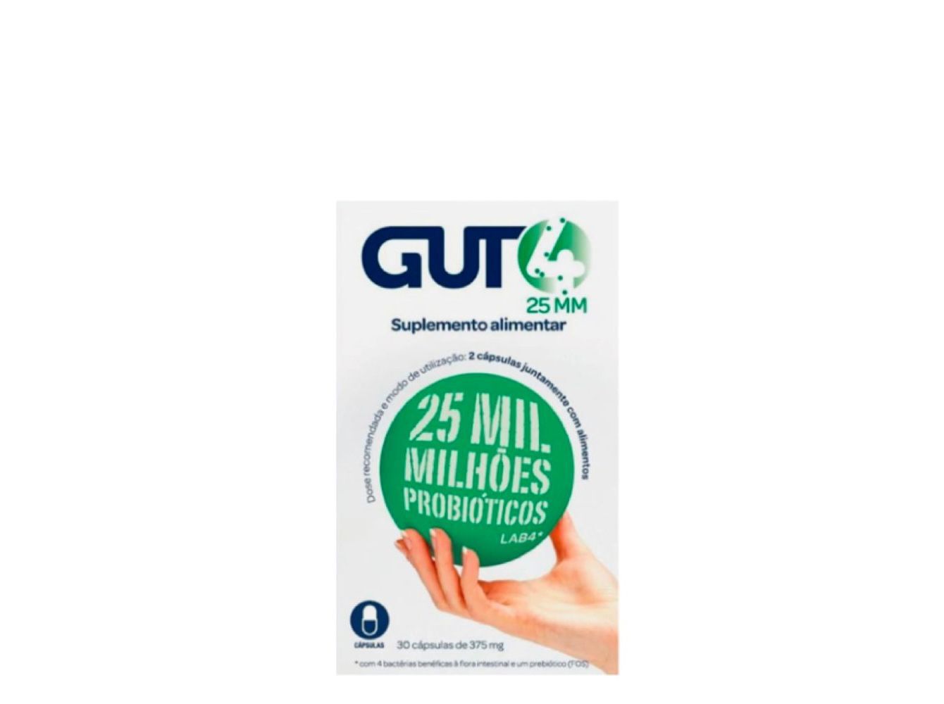 SUPLEMENTO GUT4 25MM 30 CAPSULAS