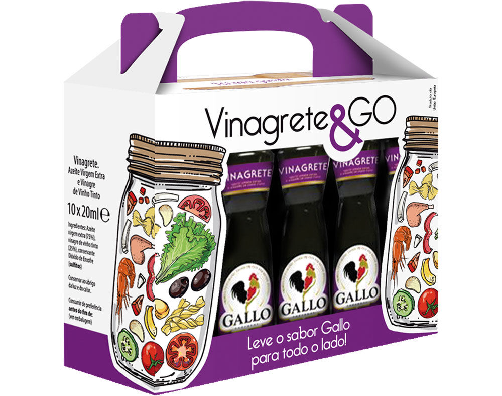 VINAGRETE GALLO & GO 10X20ML image number 0