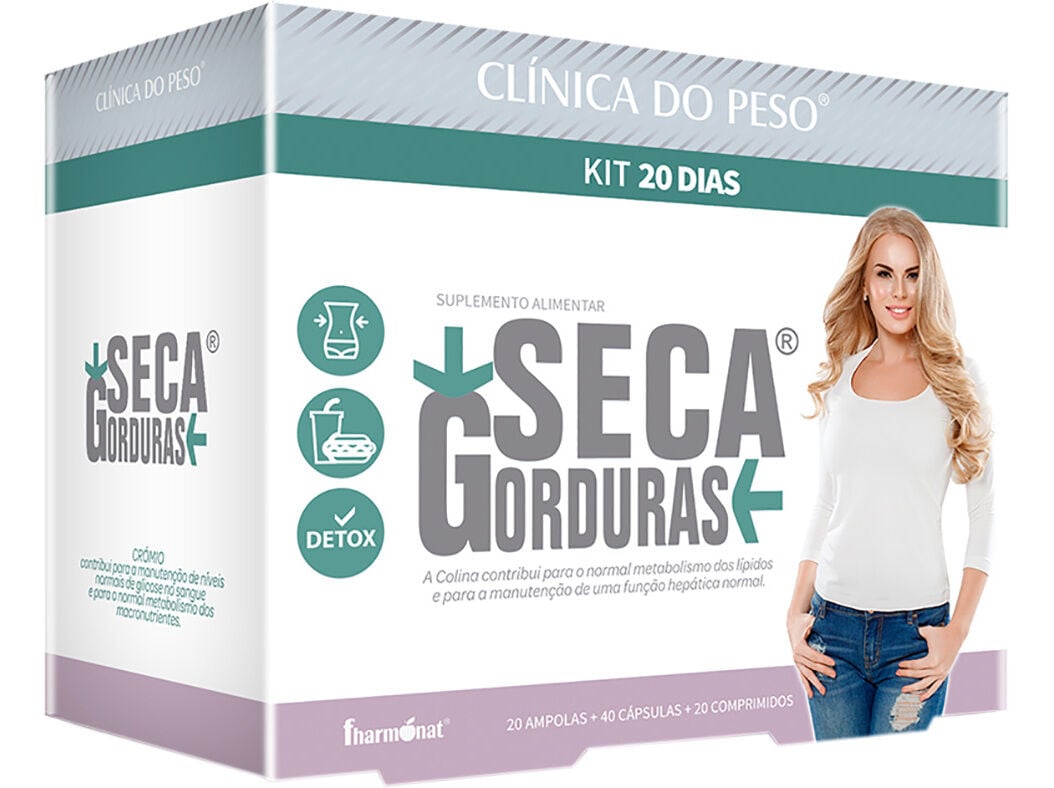 SUPLEMENTO CLINICA DO PESO KIT 20 DIAS