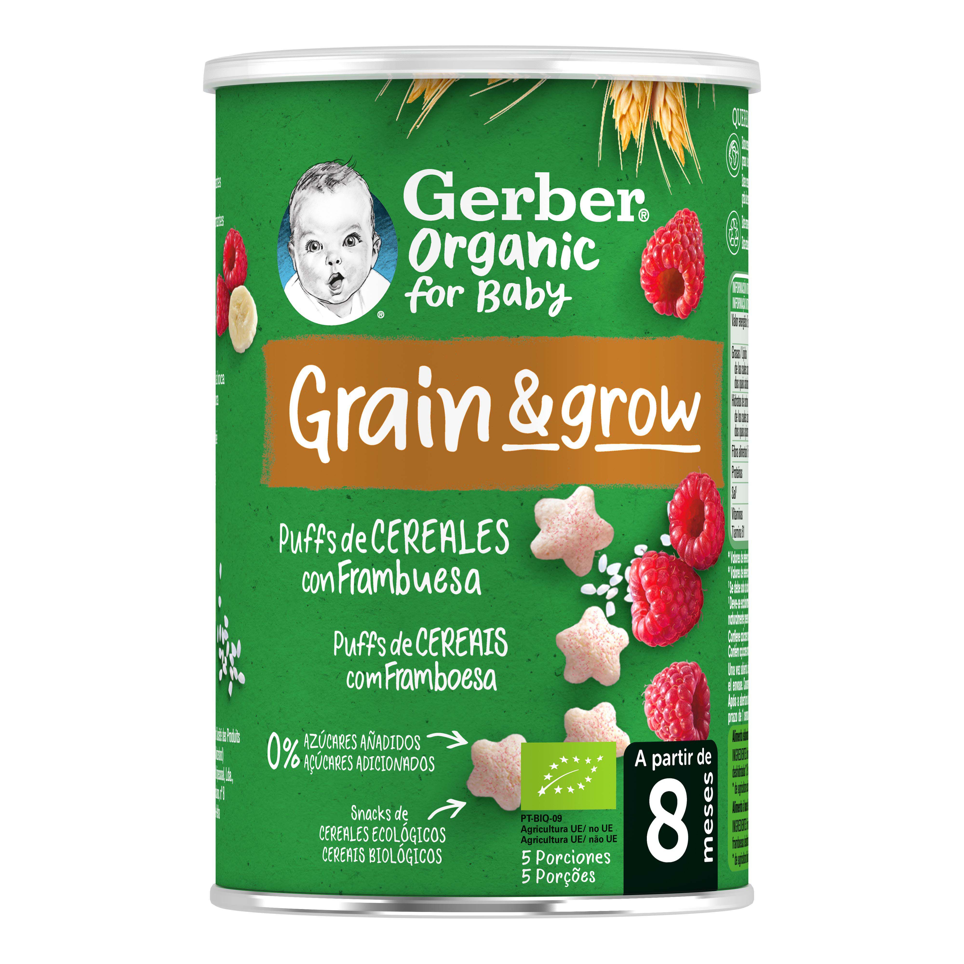 SNACK GERBER BIO FRAMBOESA 35G