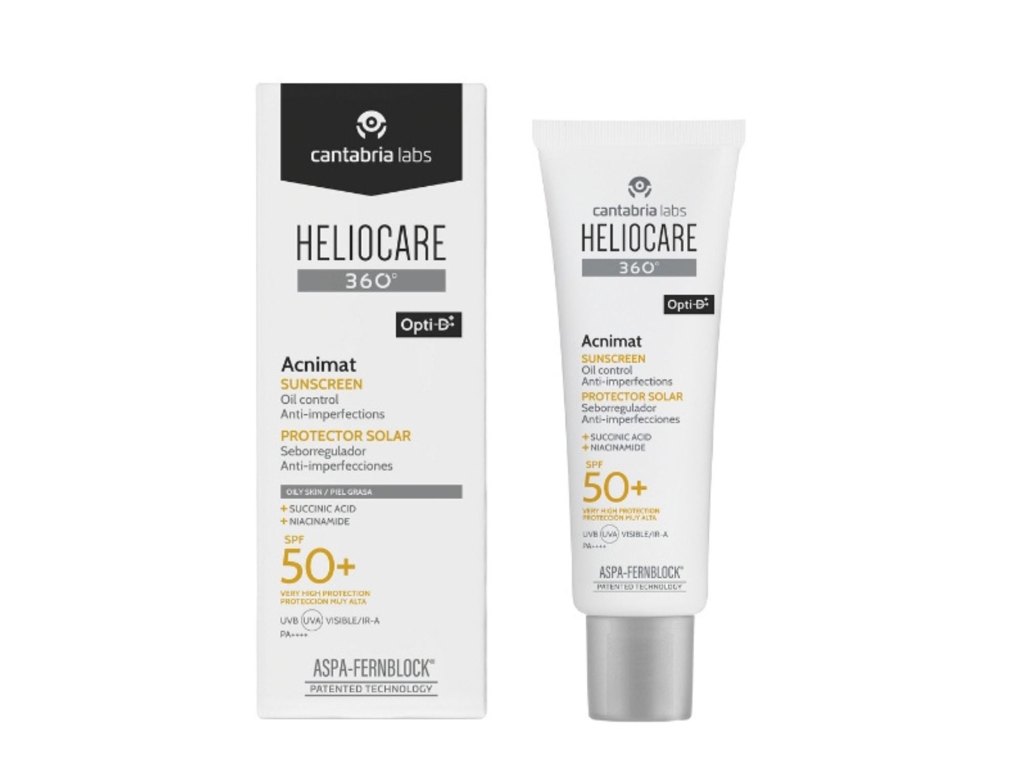 FLUIDO HELIOCARE 360&ordm; ACNIMAT SPF50+ 50ML image number 0