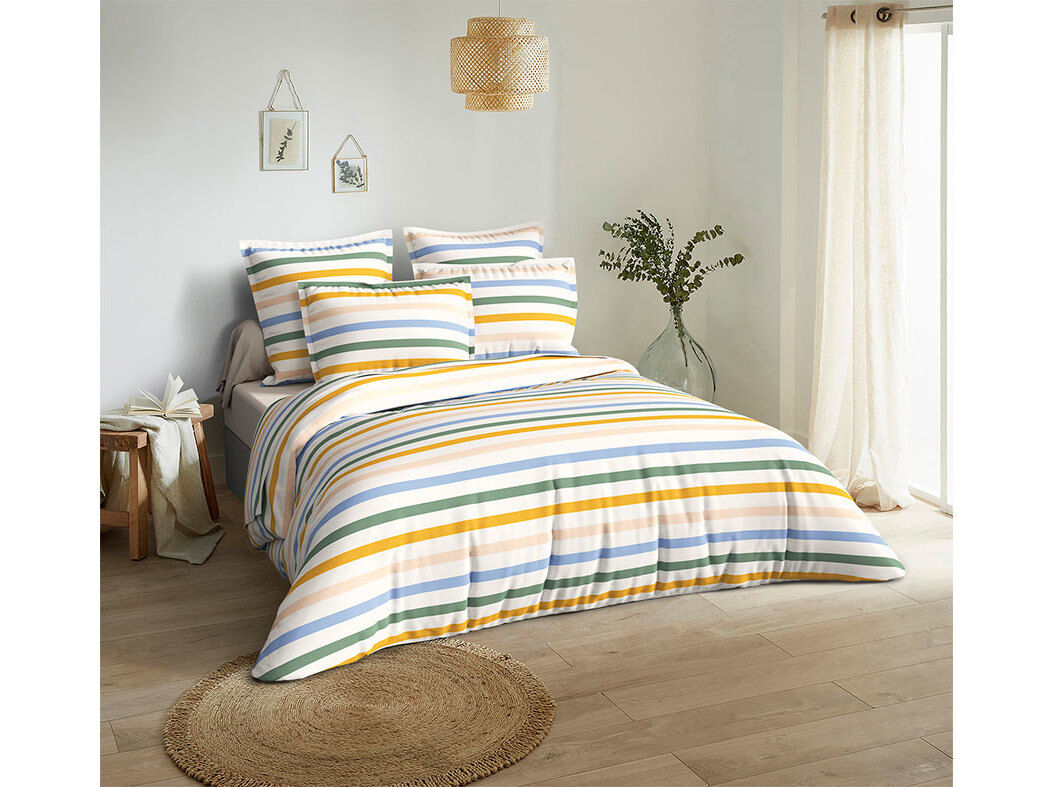 CAPA EDRED&Atilde;O POLIESTER RECICLADO ACTUEL NESTOR 260X240CM