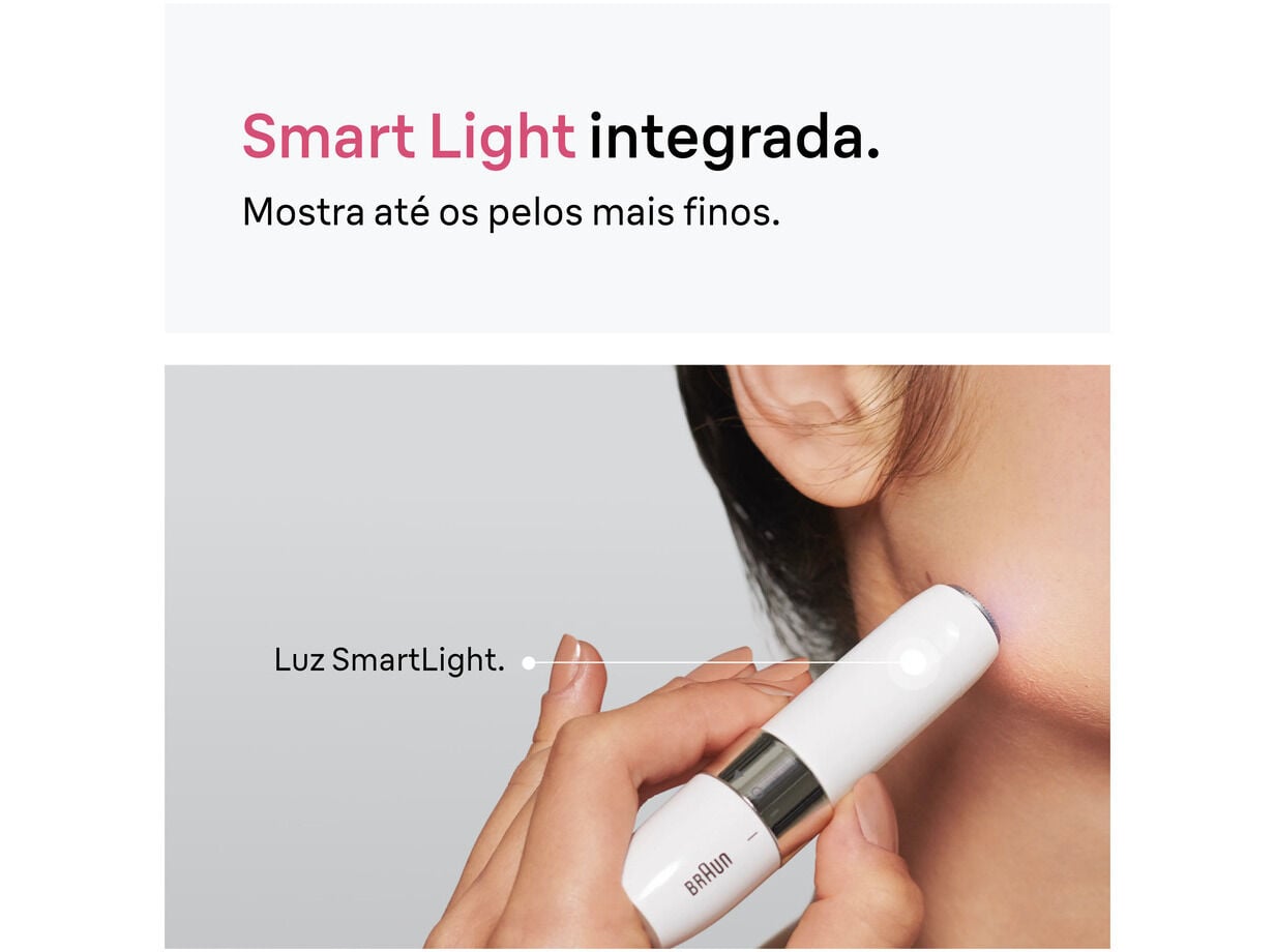 MINI DEPILADORA FACIAL BRAUN FS1000 1UN image number 3