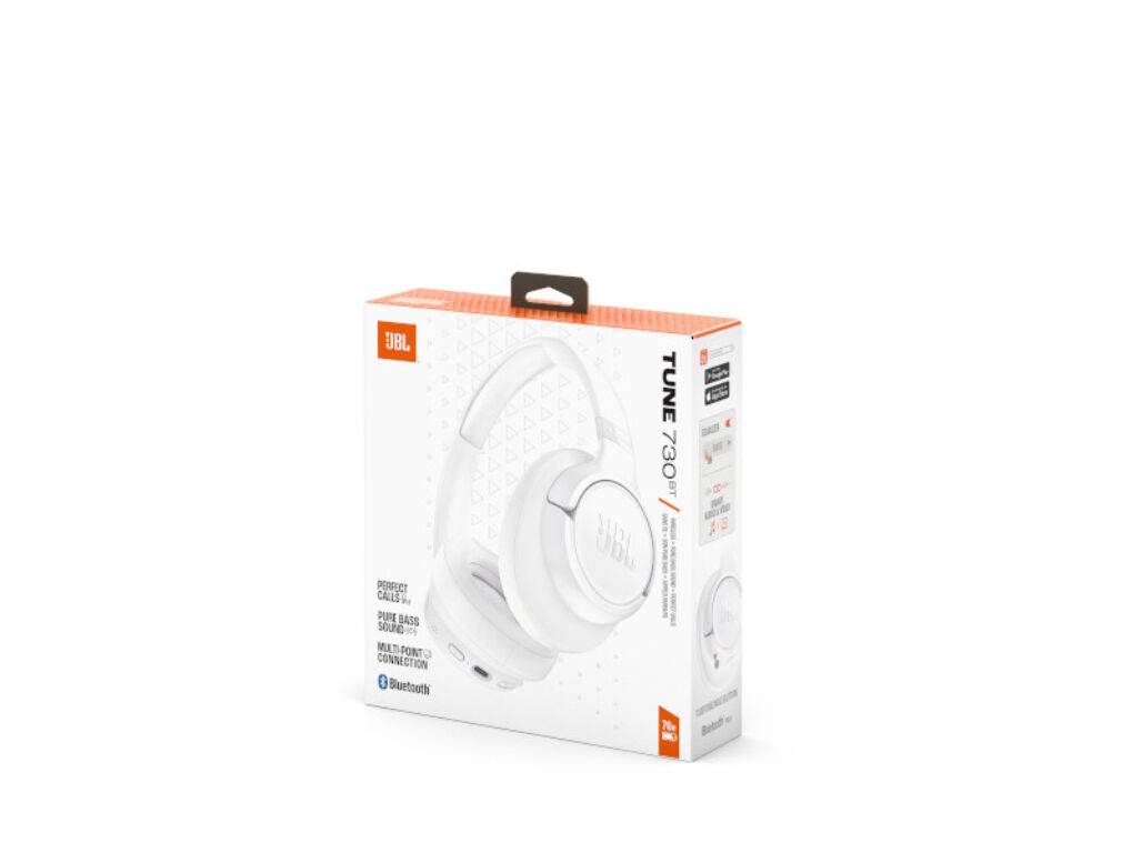 AUSCULTADORES BLUETOOTH JBL TUNE 730 BRANCO image number 9