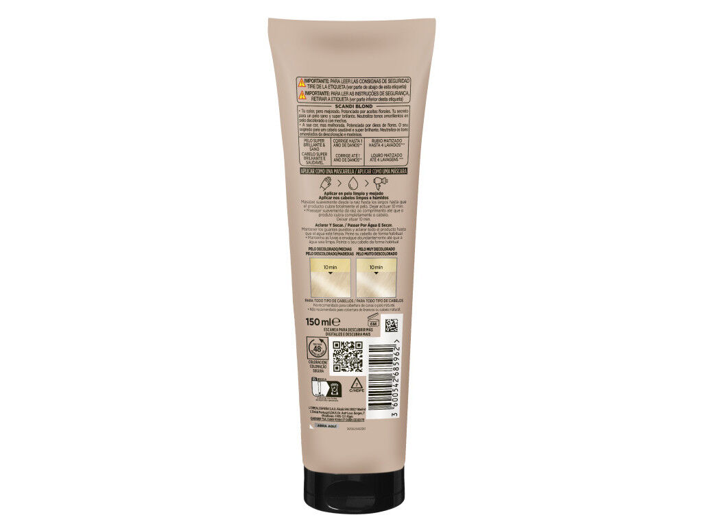 COLORA&Ccedil;&Atilde;O OLIA GARNIER GLOSS SCANDI BLOND 150ML image number 1