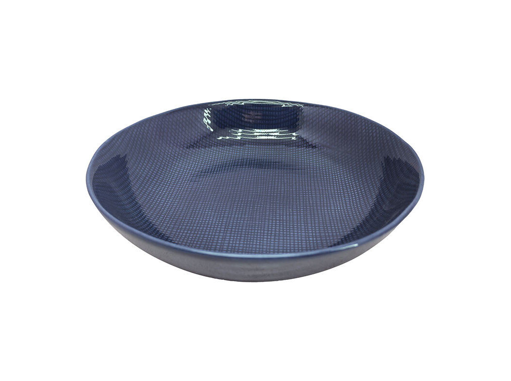 PRATO SOPA ACTUEL AZUL &Oslash;22X5CM 100CL