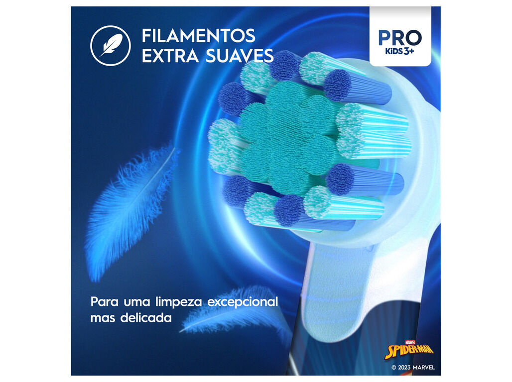 ESCOVA ELECTRICA ORAL-B VITALITY PRO KIDS 3+ SPIDERMAN image number 5