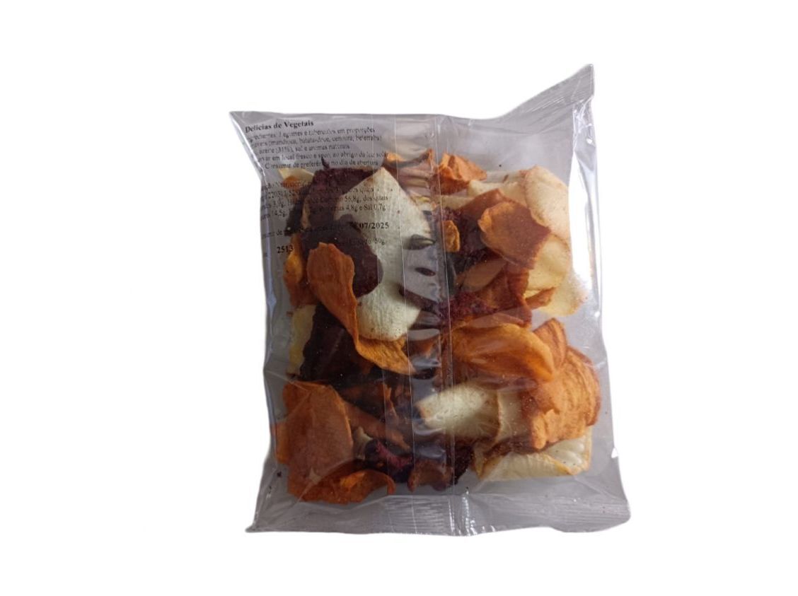 SNACK SANZE DELICIAS DE VEGETAIS 50 G image number 1