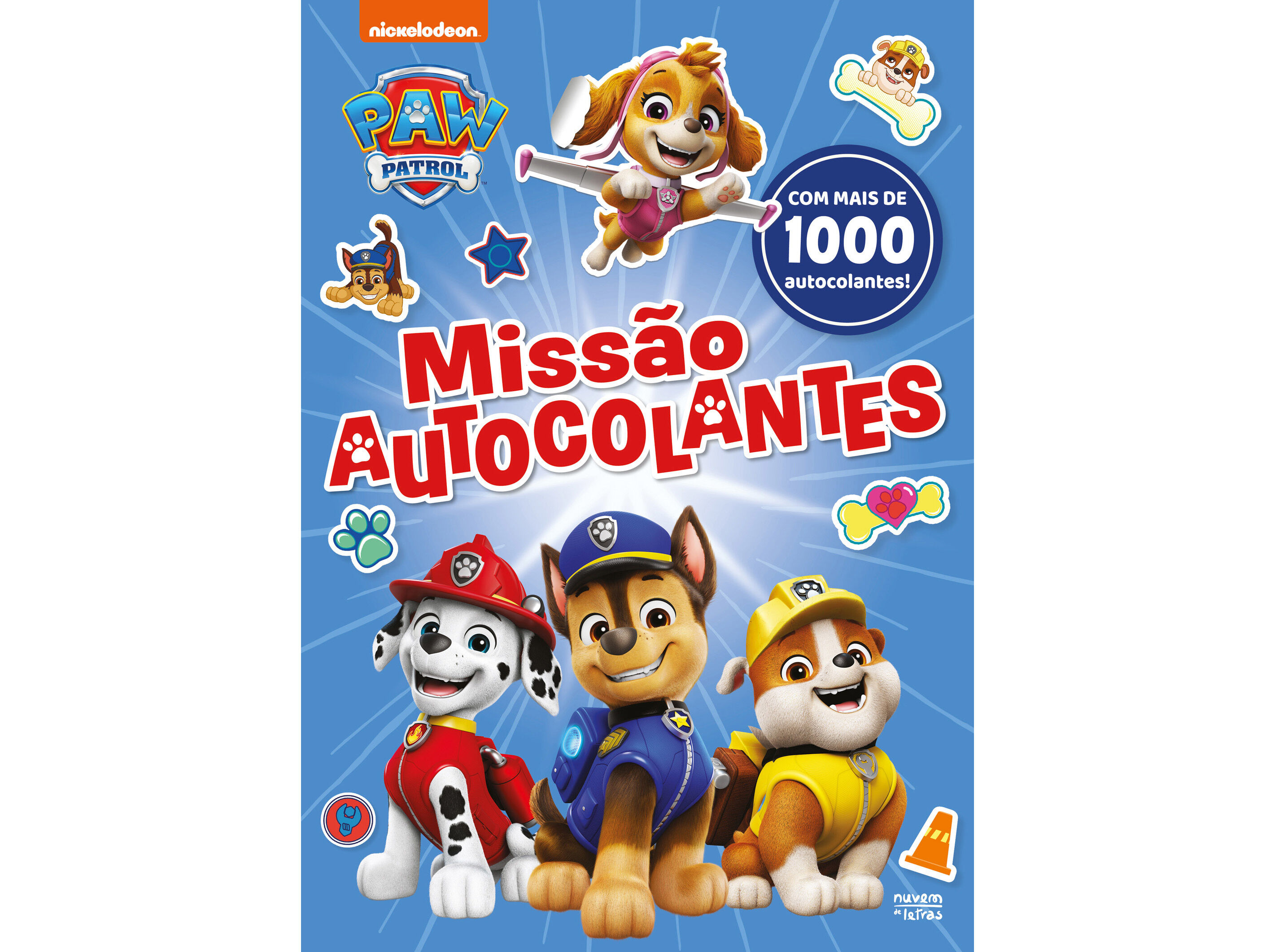 LIVRO DE AUTOCOLANTES PATRULHA PATA: MISS&Atilde;O AUTOCOLANTES image number 0